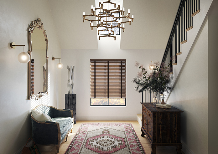 Origin Deluxe, Old Walnut - Motorised Venetian Blind - Image 6